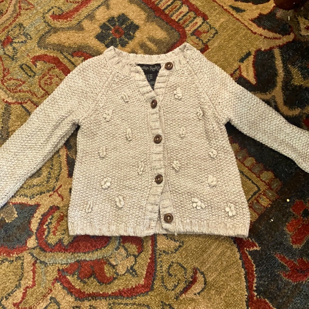 6 to 9 months little girl sweater